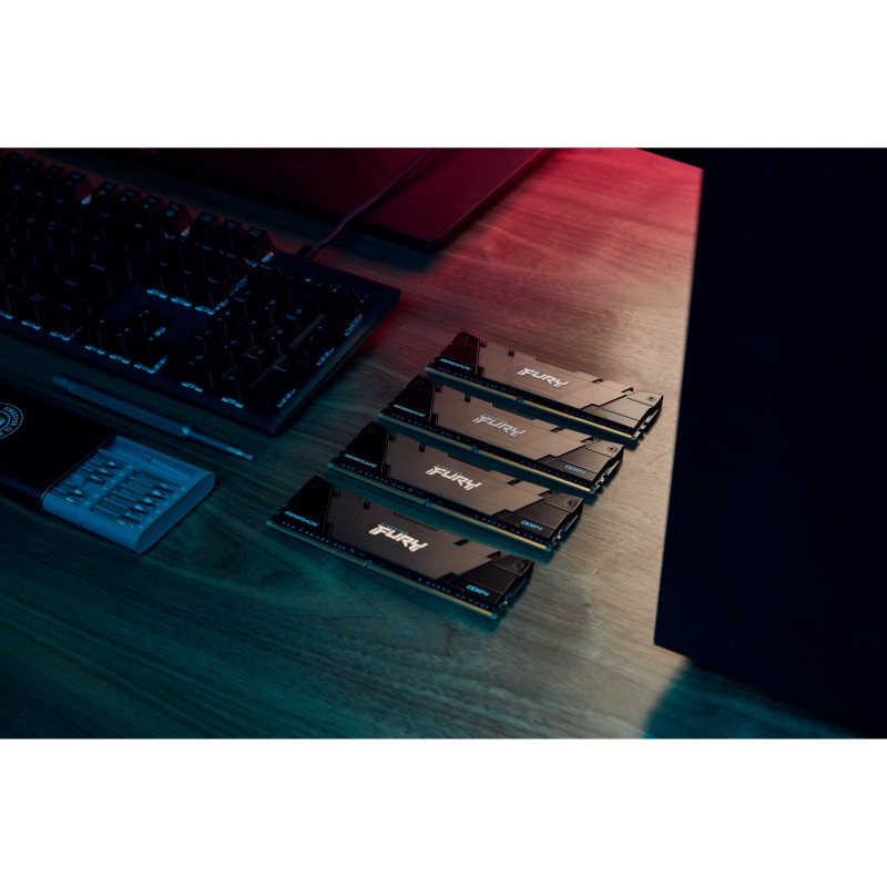 Buy KINGSTON 64GB3200MT s DDR4 CL16DIMM Kit of 2FURYRenegadeBlack - FURYRenegade... in Cyprus, Nicosia, Limassol, Larnaka, Pafos