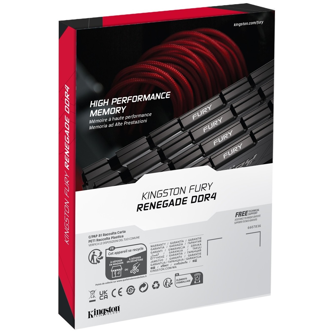 KINGSTON 64GB3200MT s DDR4 CL16DIMM Kit of 2FURYRenegadeBlack - FURYRenegadeBlack — Buy in Cyprus with Fast Delivery