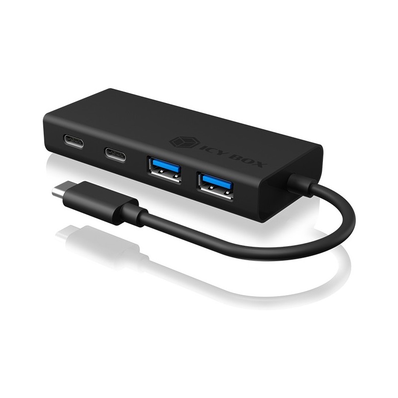 Buy USB HUB 5Port ICY BOX 2xUSB3.0 2xUSB-C 1xUSB Power Delivery 60W SuperSpeed p... in Cyprus, Nicosia, Limassol, Larnaka, Pafos