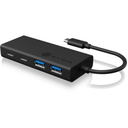 Buy USB HUB 5Port ICY BOX 2xUSB3.0 2xUSB-C 1xUSB Power Delivery 60W SuperSpeed p... in Cyprus, Nicosia, Limassol, Larnaka, Pafos