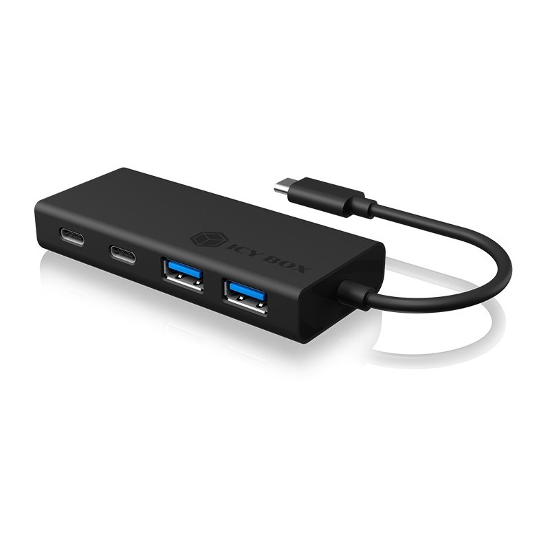 Buy USB HUB 5Port ICY BOX 2xUSB3.0 2xUSB-C 1xUSB Power Delivery 60W SuperSpeed p... in Cyprus, Nicosia, Limassol, Larnaka, Pafos