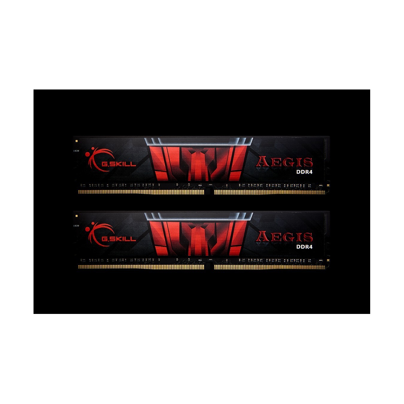 32GB PC 2666 CL19 G.Skill KIT (2x16GB) 32GIS Aegis - F4-2666C19D-32GIS - DDR4 2666 MHz 288-pin DIMM