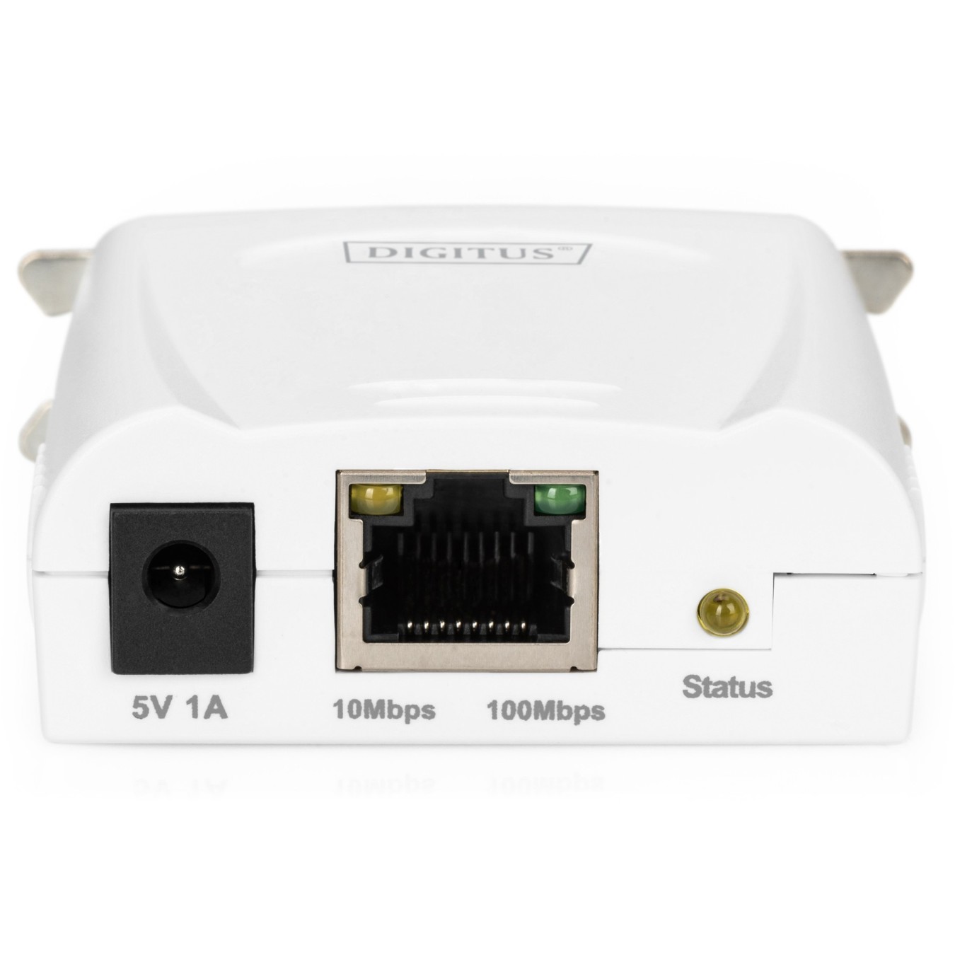 Digitus Print Server - White - Ethernet 10/100 Mbps, Parallel Port — Buy in Cyprus with Fast Delivery