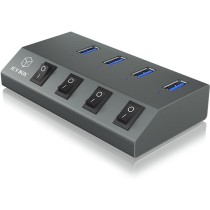 Hub USB 3.0 - 4x USB Type-A Ports with On/Off Switch - ICY BOX — Buy in Cyprus with Fast Delivery