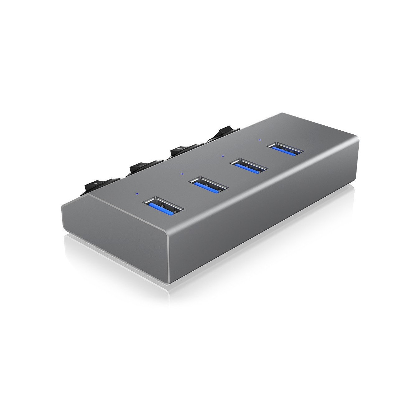 Hub USB 3.0 - 4x USB Type-A Ports with On/Off Switch - ICY BOX — Buy in Cyprus with Fast Delivery