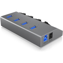 Hub USB 3.0 - 4x USB Type-A Ports with On/Off Switch - ICY BOX — Buy in Cyprus with Fast Delivery
