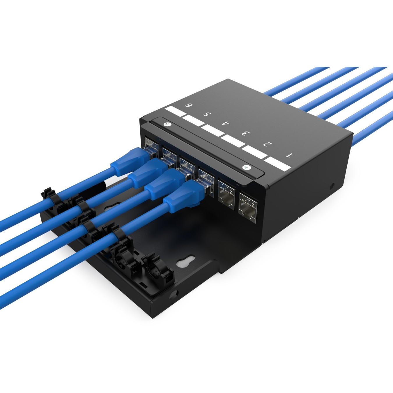 DIGITUS Konsolidierungspunkt-Box 6Ports Keystone Module - Characteristics (Color, Memory size, CPU speed, etc)