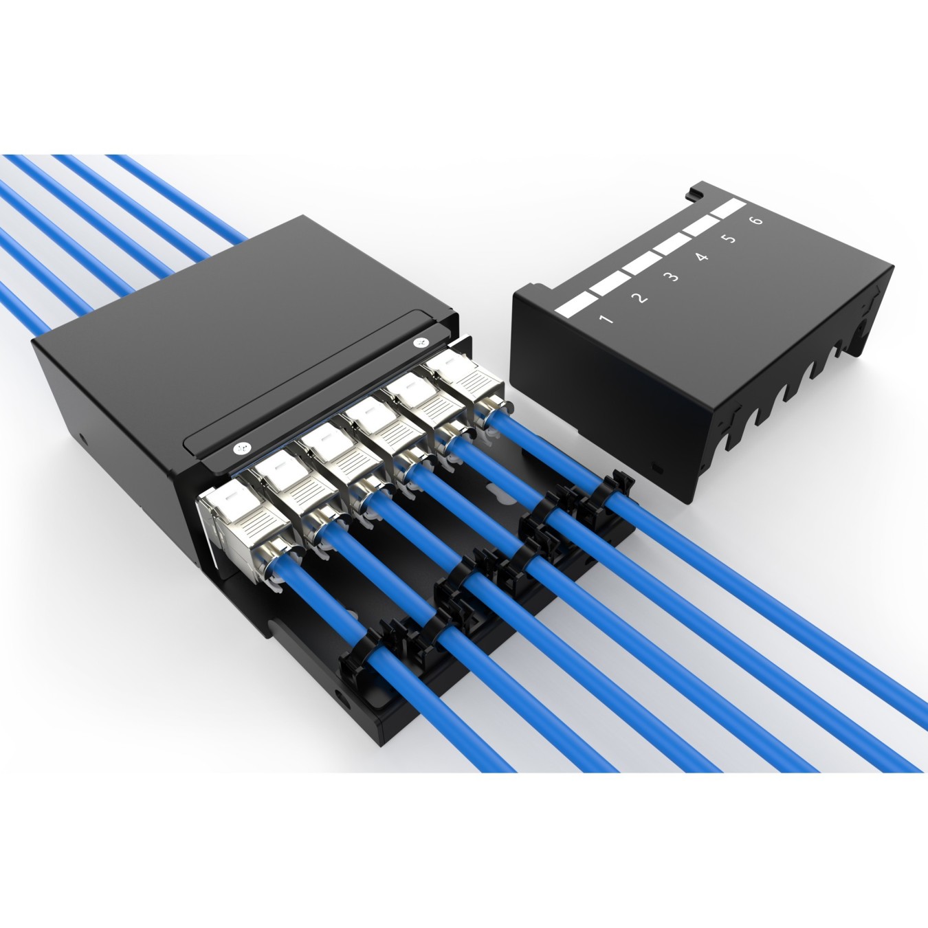 DIGITUS Konsolidierungspunkt-Box 6Ports Keystone Module - Characteristics (Color, Memory size, CPU speed, etc)