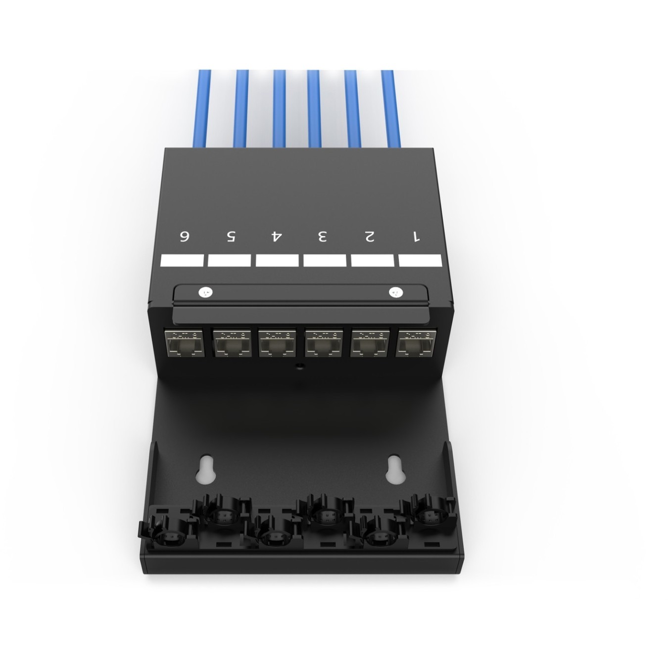 DIGITUS Konsolidierungspunkt-Box 6Ports Keystone Module - Characteristics (Color, Memory size, CPU speed, etc)
