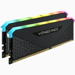 Buy 32GB PC 3200 CL16 CORSAIR KIT (2x16GB) VENGEANCE RGB Kit - Black in Cyprus, Nicosia, Limassol, Larnaka, Pafos
