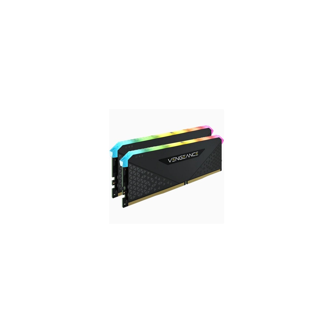 32GB PC 3200 CL16 CORSAIR KIT (2x16GB) VENGEANCE RGB Kit - Black — Buy in Cyprus with Fast Delivery