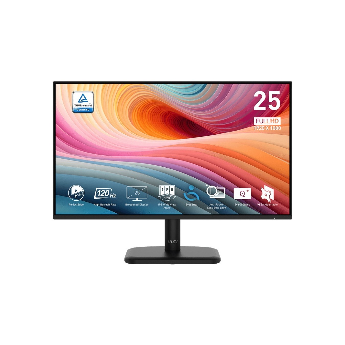 PRO MP251LDE E2 24.5' (62cm) IPS 120Hz HDMI SI-Ware - MP251LDE E2 - Black — Buy in Cyprus with Fast Delivery