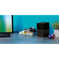 Buy WD My Book Duo 36TB Black RAID Storage Dual-Drive RAID 0 1 - JB0D - Black, 3... in Cyprus, Nicosia, Limassol, Larnaka, Pafos