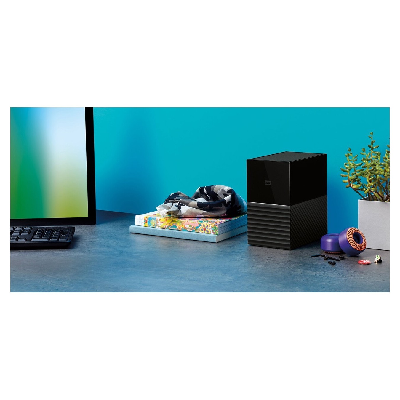 WD My Book Duo 36TB Black RAID Storage Dual-Drive RAID 0 1 - JB0D - Black, 36TB, USB3.1 RTL — Buy in Cyprus with Fast Delivery