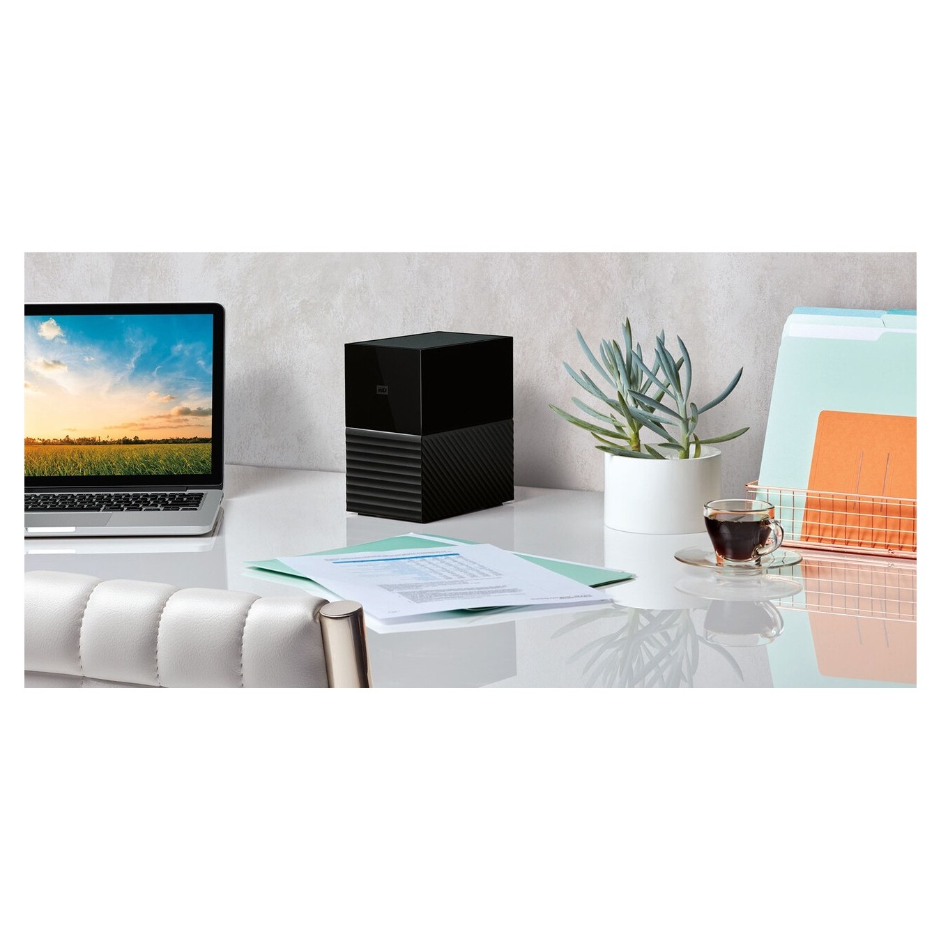 WD My Book Duo 36TB Black RAID Storage Dual-Drive RAID 0 1 - JB0D - Black, 36TB, USB3.1 RTL — Buy in Cyprus with Fast Delivery