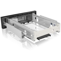 ICY BOX - IB-168SK-B - Tray for 3.5' SATA HDD in a 5.25' Bay with Lock — Buy in Cyprus with Fast Delivery