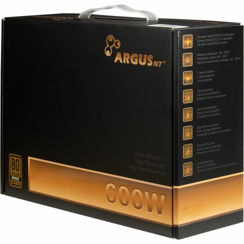 Buy 600W Inter-Tech Argus BPS-600 - BPS-600 - Power Supply in Cyprus, Nicosia, Limassol, Larnaka, Pafos