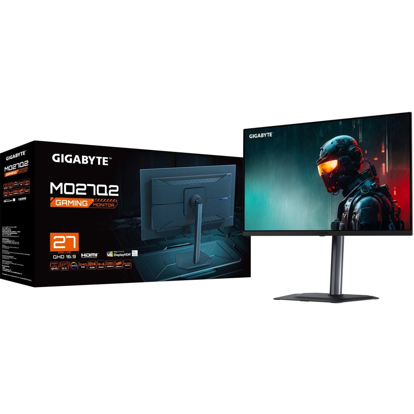 GIGABYTE MO27Q2 Gaming Monitor 68.6 cm (27 Zoll) - MO27Q2 - Gaming monitor — Buy in Cyprus with Fast Delivery