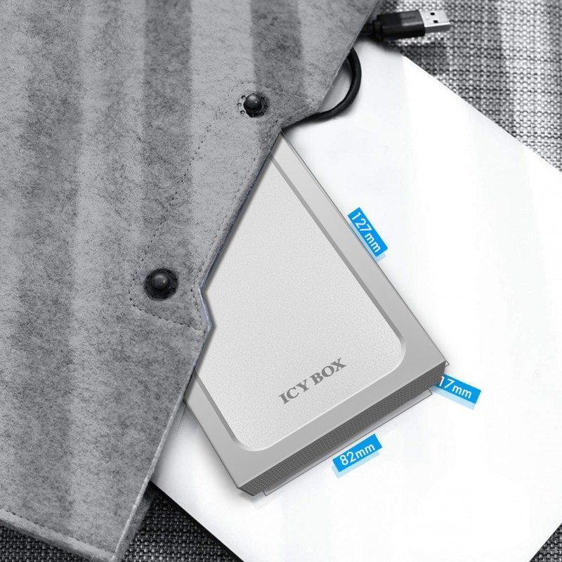 Buy 2.5 6cm 1x SATA 2.5' zu 1x USB 3.0 Host. Schreibschutz ICY BOX in Cyprus, Nicosia, Limassol, Larnaka, Pafos