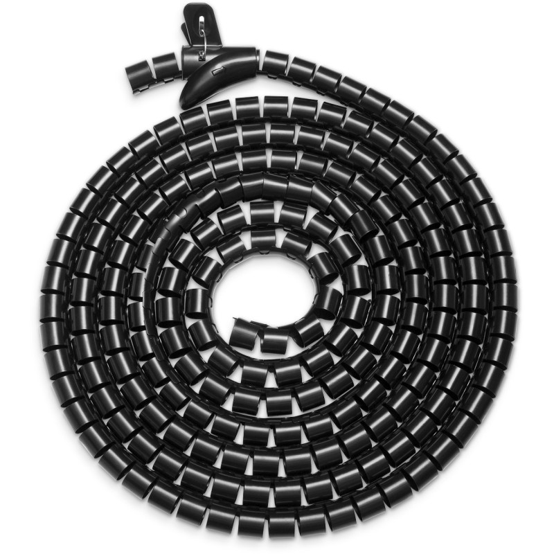 Buy Cable Sleeve - 30 mm x 5 m - Black, Desk/Wall, PET in Cyprus, Nicosia, Limassol, Larnaka, Pafos