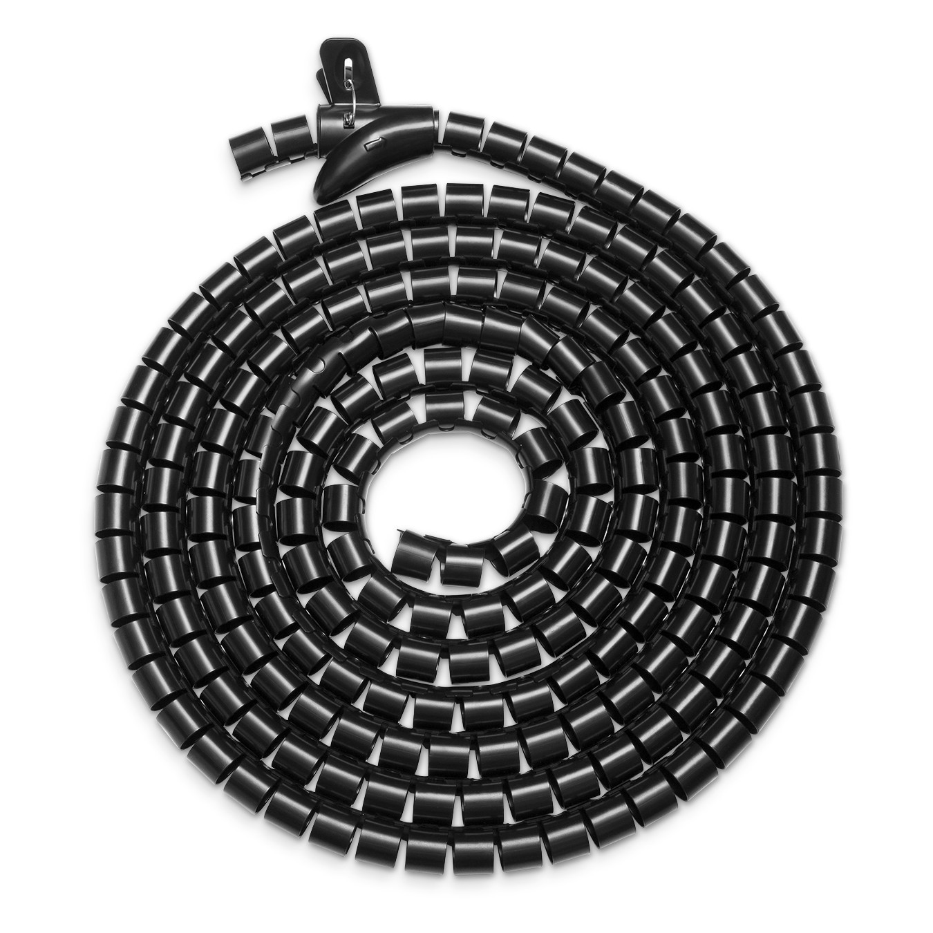 Cable Sleeve - 30 mm x 5 m - Black, Desk/Wall, PET — Buy in Cyprus with Fast Delivery
