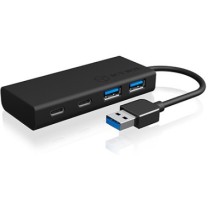 ICY BOX IB-HUB1426-U3 4-Port USB 3.0 Hub – 2x USB-C 2x USB-A | Armenius Store