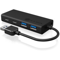 ICY BOX IB-HUB1426-U3 4-Port USB 3.0 Hub – 2x USB-C 2x USB-A | Armenius Store