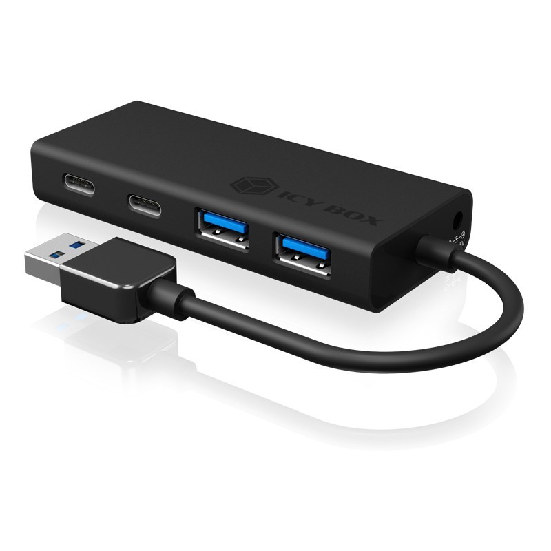 Buy ICY BOX IB-HUB1426-U3 USB 3.0 HUB 4-Port 2xUSB-C 2xUSB 3.0 - IB-HUB1426-U3 in Cyprus, Nicosia, Limassol, Larnaka, Pafos