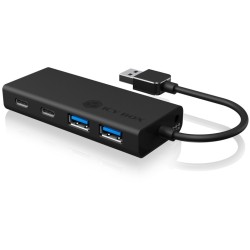 Buy ICY BOX IB-HUB1426-U3 USB 3.0 HUB 4-Port 2xUSB-C 2xUSB 3.0 - IB-HUB1426-U3 in Cyprus, Nicosia, Limassol, Larnaka, Pafos