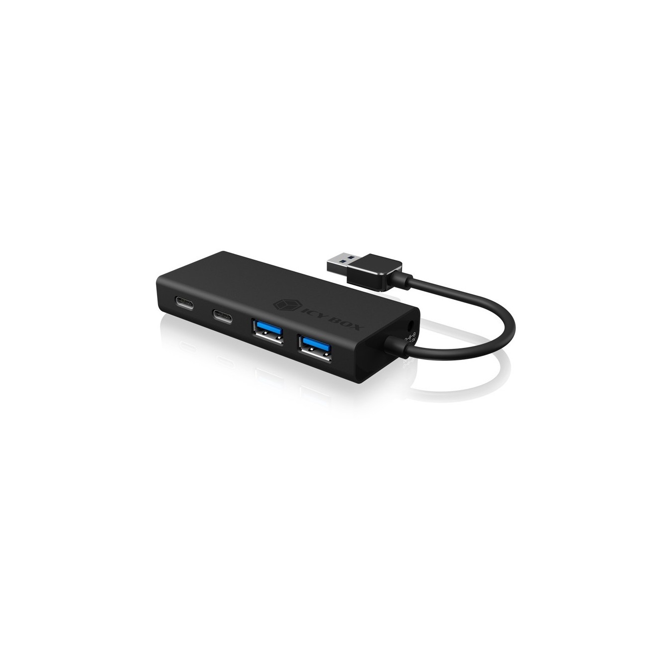 ICY BOX IB-HUB1426-U3 4-Port USB 3.0 Hub – 2x USB-C 2x USB-A | Armenius Store