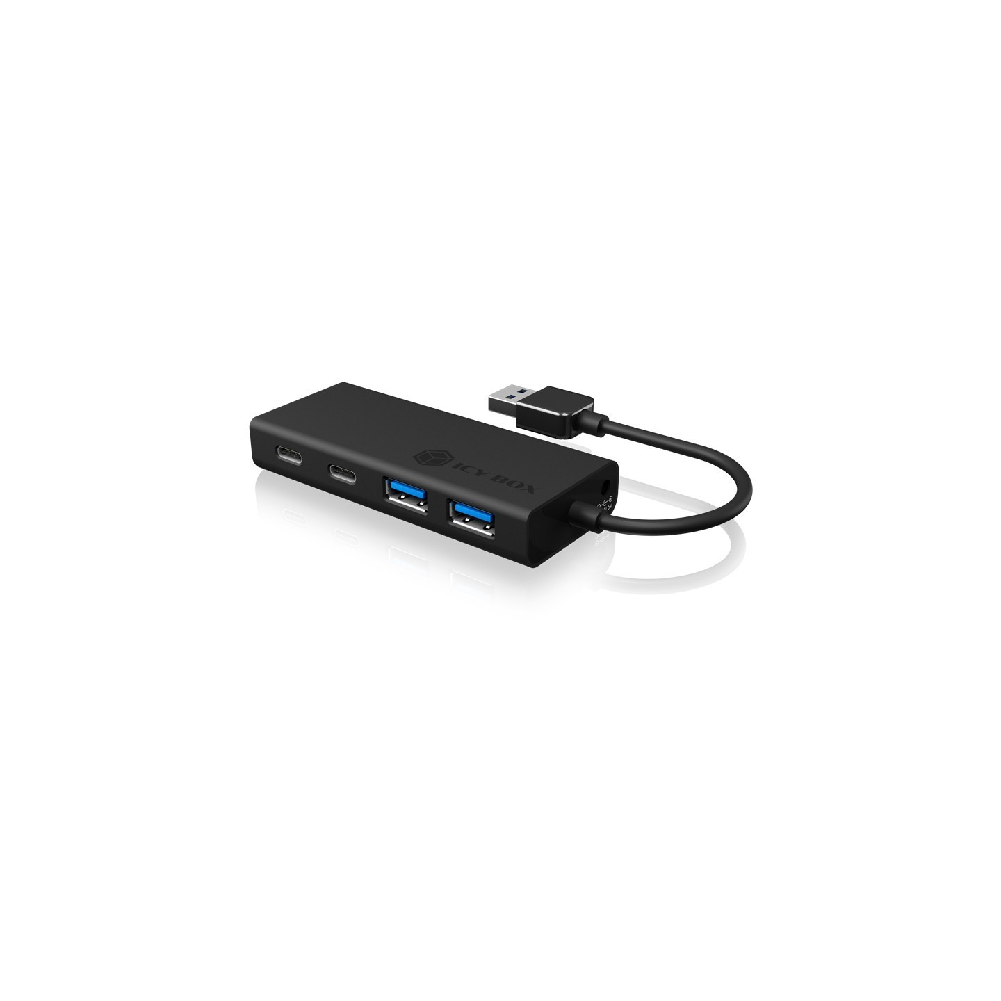 ICY BOX IB-HUB1426-U3 USB 3.0 HUB 4-Port 2xUSB-C 2xUSB 3.0 - IB-HUB1426-U3 — Buy in Cyprus with Fast Delivery