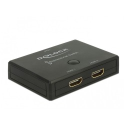 Buy DELOCK HDMI 2-1 Bidirectional Switch 4K 60 Hz - 18749 - Black in Cyprus, Nicosia, Limassol, Larnaka, Pafos