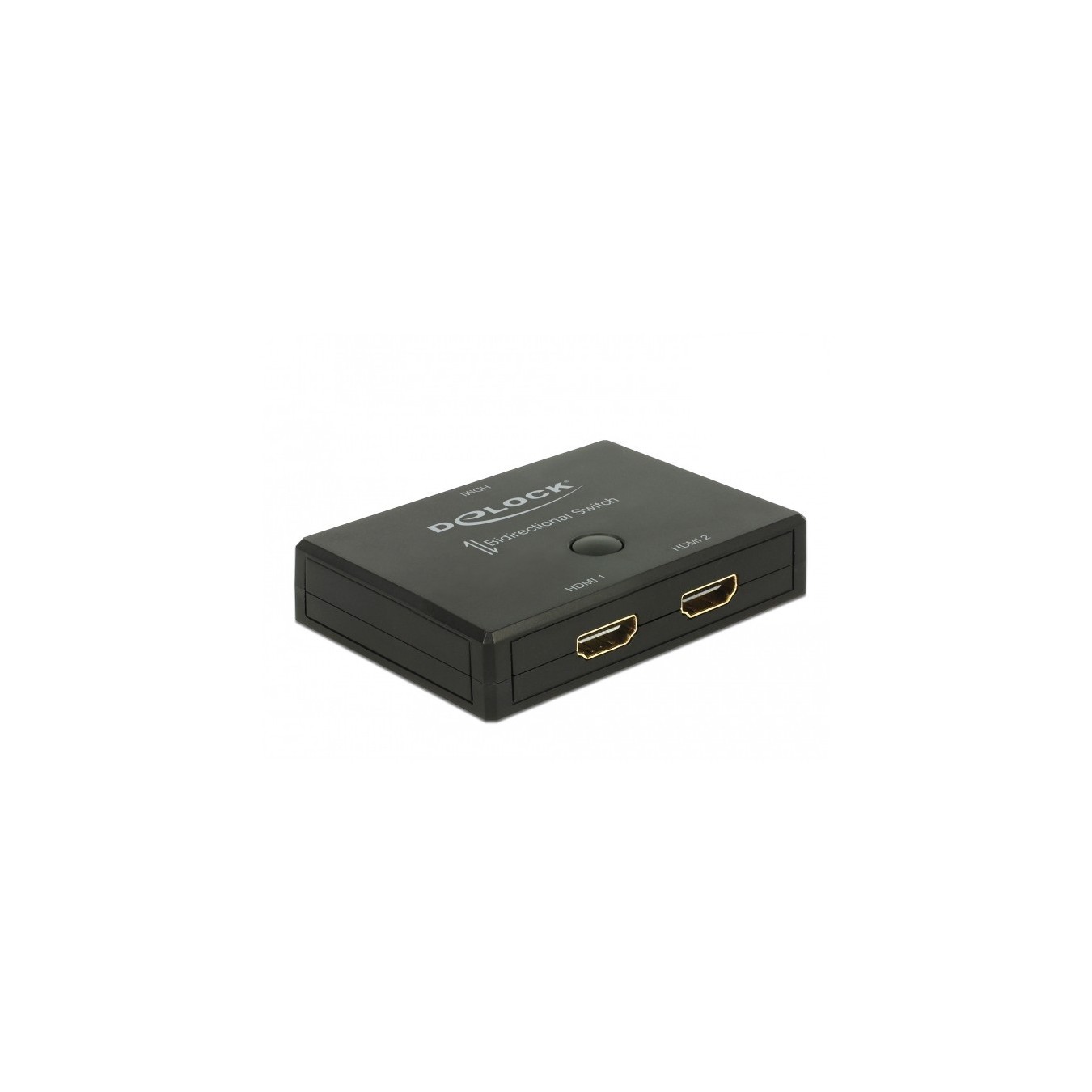 DELOCK HDMI 2-1 Bidirectional Switch 4K 60 Hz - 18749 - Black — Buy in Cyprus with Fast Delivery
