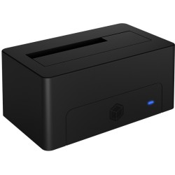 Buy Docking station for 1x 2.5' 3.5' SATA I II III USB 3.2 - IB-1121-U3 - Black in Cyprus, Nicosia, Limassol, Larnaka, Pafos