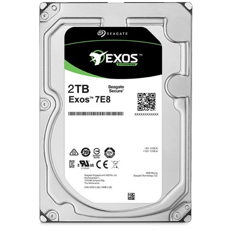 Buy Seagate Exos 7E8 ST2000NM000A 7200 RPM 256MB - ST2000NM000A - 2TB, 7200 RPM,... in Cyprus, Nicosia, Limassol, Larnaka, Pafos