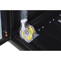 DIGITUS Netzwerkschrank Unique 22HE 1164x600x800mm black (Freight shipping) - Color: Black, Size: 1164x600x800mm, Height: 22HE