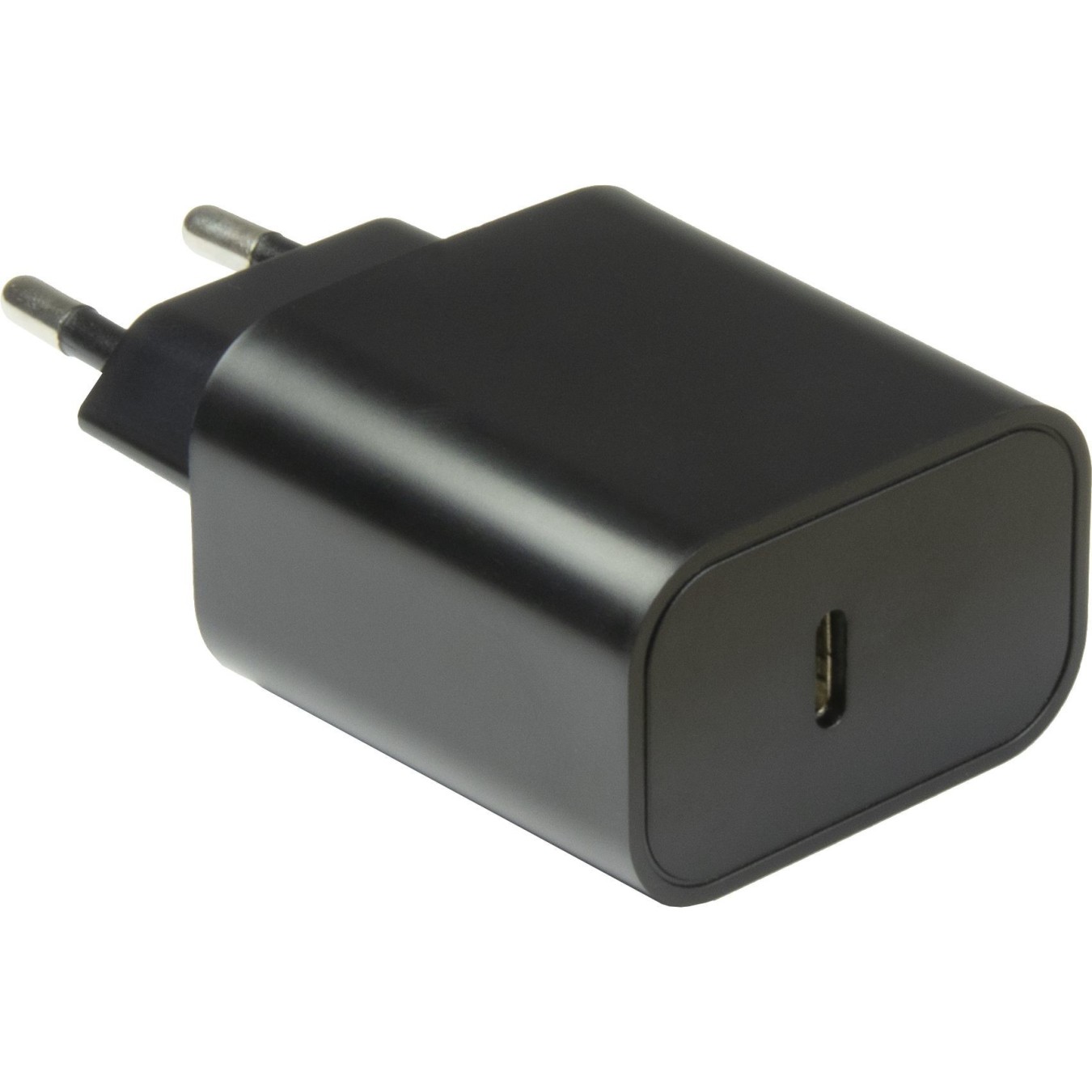 Charger USB-C 20W Inter-Tech - PD-2020 - (Black, Indoor, 1x USB-C, USB PD 3.0, 20 W) — Buy in Cyprus with Fast Delivery