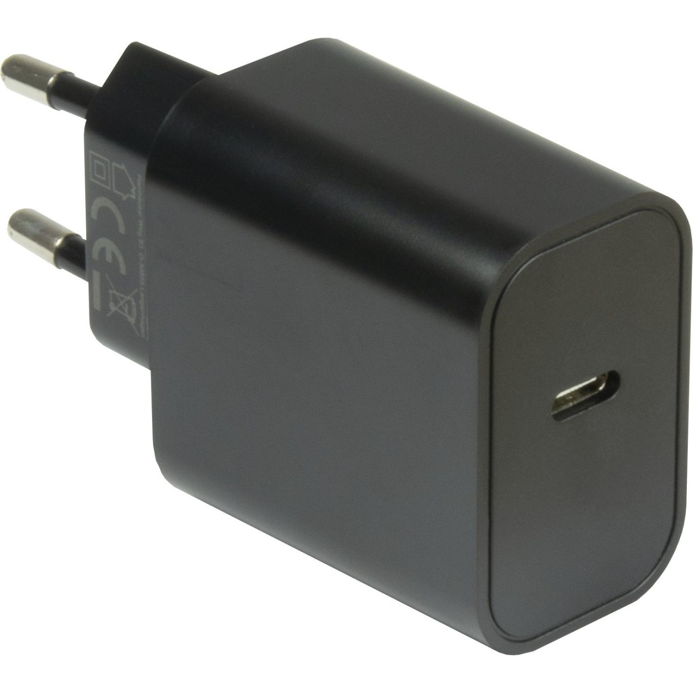 Charger USB-C 20W Inter-Tech - PD-2020 - (Black, Indoor, 1x USB-C, USB PD 3.0, 20 W) — Buy in Cyprus with Fast Delivery