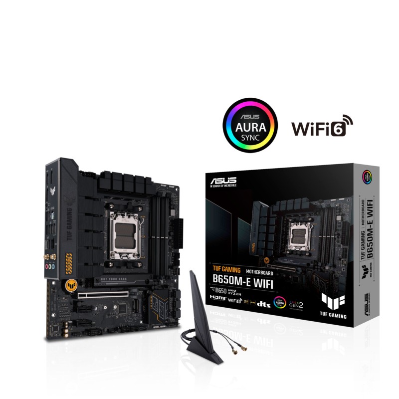 Buy ASUS TUF B650M-E GAMING WIFI - Micro-ATX AM5 DDR5 Motherboard, Wi-Fi 6, 2.5G... in Cyprus, Nicosia, Limassol, Larnaka, Pafos