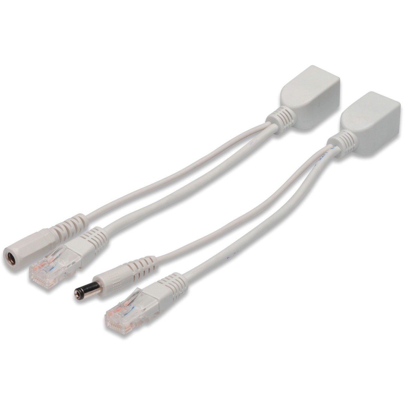 DN-95001 RJ-45 Gleichstrom Weiß Kabelschnittstellen- adapter - DN-95001 - (Gleichstrom, Weiß, Fast Ethernet)