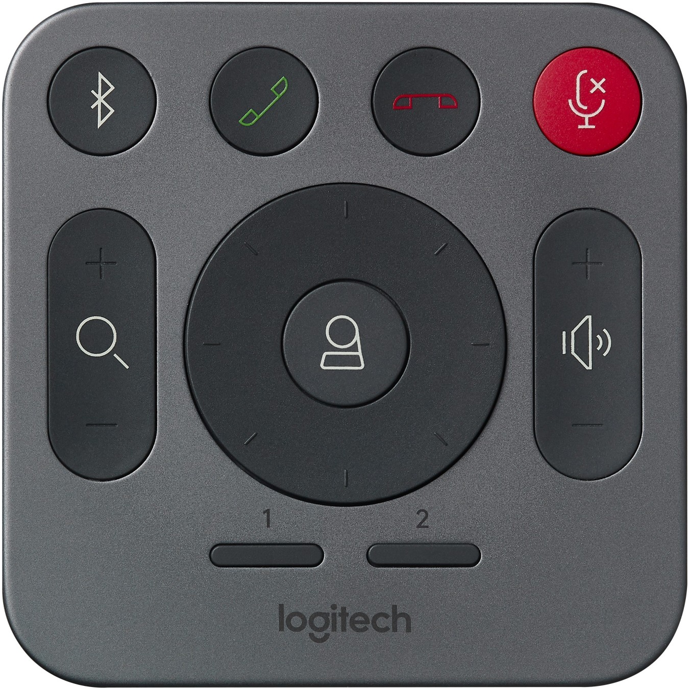 Logitech Rally Remote Control - Characteristics (Compact remote for Rally conferencing systems)