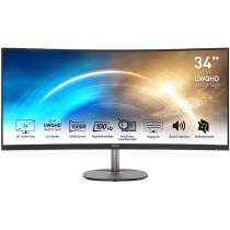 MSI PRO MP341CQDE - MP341CQDE - 34'' VA UWQHD Curved Monitor, 3440x1440, 100Hz, 4ms, Black — Buy in Cyprus with Fast Delivery