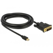 DELOCK Mini DisplayPort 1.1 to DVI 24+1 Cable - 3 m — Buy in Cyprus with Fast Delivery