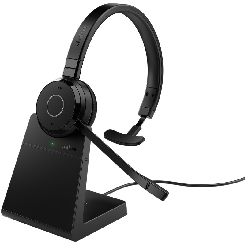 Buy Jabra Evolve 65 TE MS Mono inkl. Ladestation - Evolve 65 - Mono in Cyprus, Nicosia, Limassol, Larnaka, Pafos