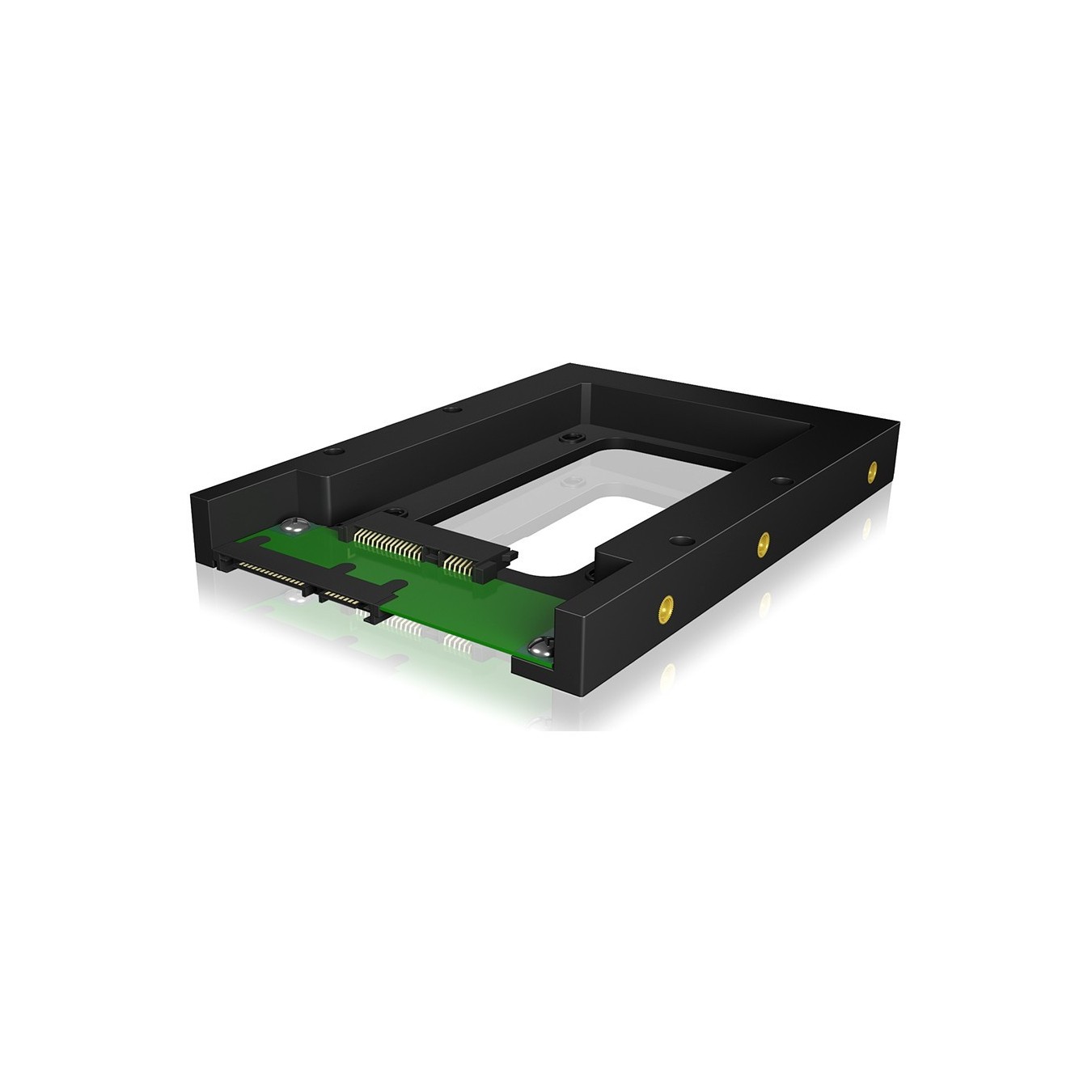 ICY BOX 2.5" to 3.5" SATA HDD/SSD Converter Cage - IB-2538STS - Black — Buy in Cyprus with Fast Delivery