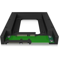 Buy ICY BOX 2.5" to 3.5" SATA HDD/SSD Converter Cage - IB-2538STS - Black in Cyprus, Nicosia, Limassol, Larnaka, Pafos