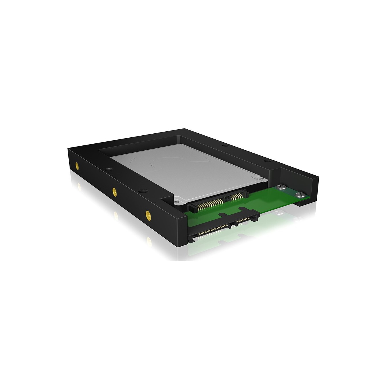 ICY BOX 2.5" to 3.5" SATA HDD/SSD Converter Cage - IB-2538STS - Black — Buy in Cyprus with Fast Delivery