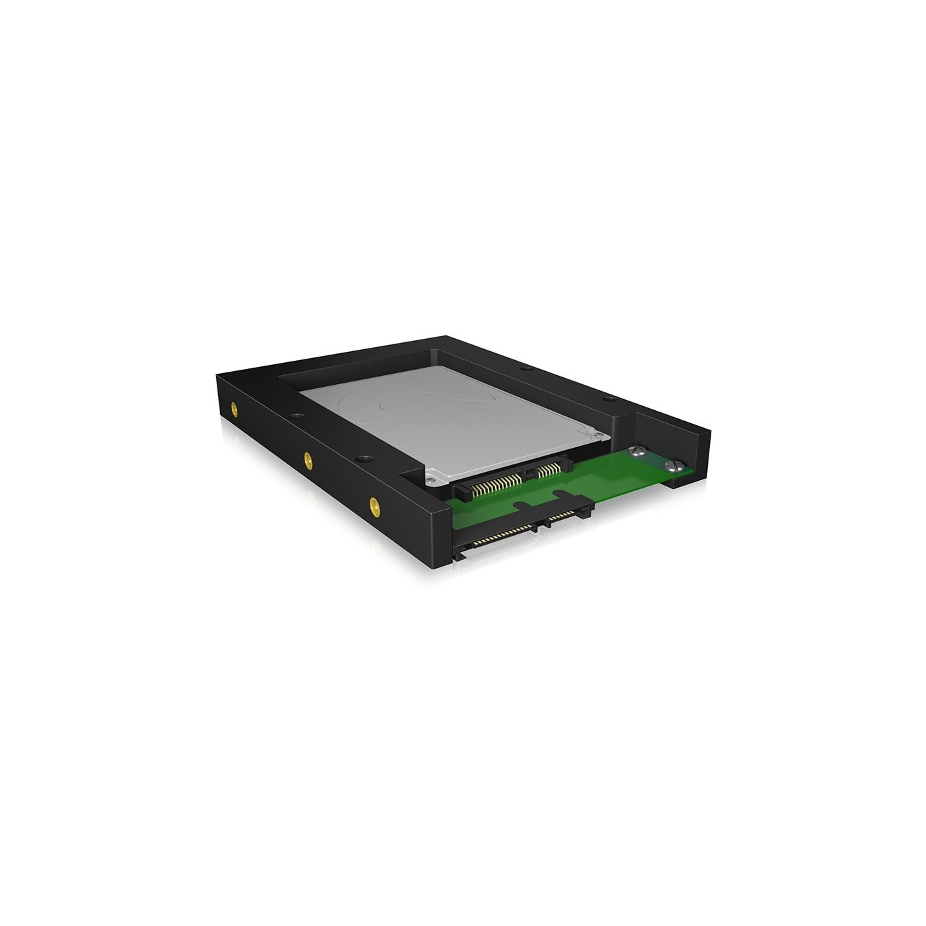 ICY BOX 2.5" to 3.5" SATA HDD/SSD Converter Cage - IB-2538STS - Black — Buy in Cyprus with Fast Delivery