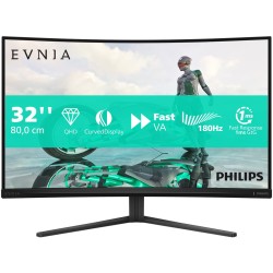 Philips 32M2C3500L 31.5" QHD Curved Fast VA 180Hz Gaming Monitor (Boxed) — Buy in Cyprus with Fast Delivery