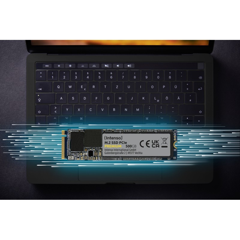 Buy Intenso 2TB M.2 2280 NVMe SSD - PCIe 3.0 x4 - Up to 2100/1700 MB/s - Model 3... in Cyprus, Nicosia, Limassol, Larnaka, Pafos